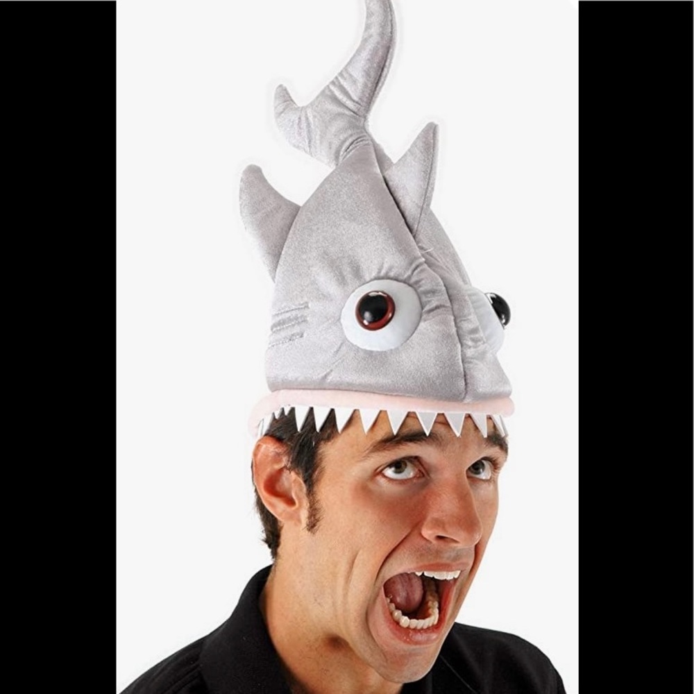 Shark hat costume